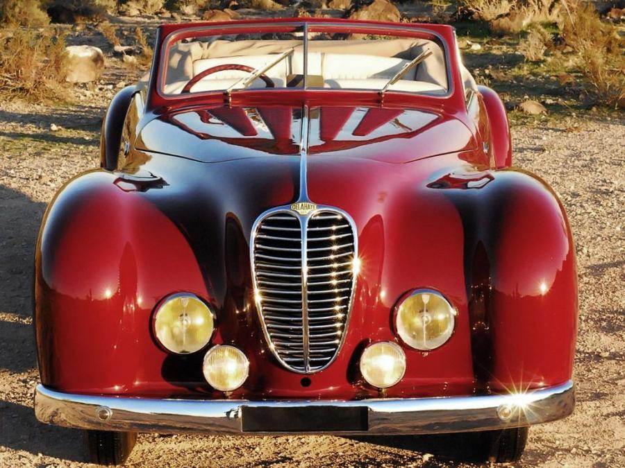  Delahaye 135 M Cabriolet par Pourtout 1948 года  (фото 6 из 9)